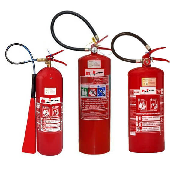 Recarga de extintores de incêndio
